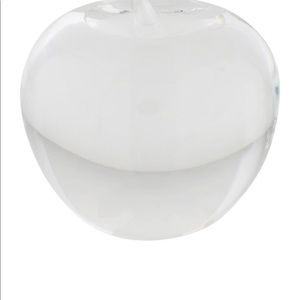 Tiffany apple paperweight